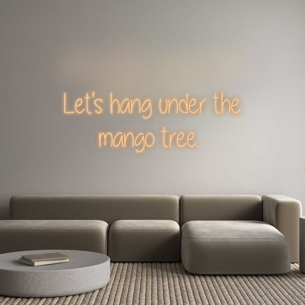 Custom Neon: Let's hang un...