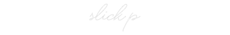 Custom Neon: SLICK P