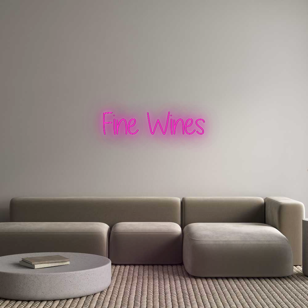 Custom Neon: Fine Wines