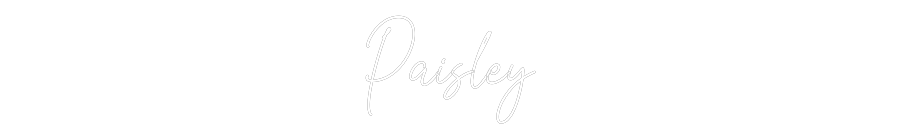 Custom Neon: Paisley