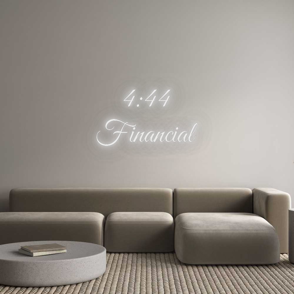 Custom Neon: 4:44
Financial