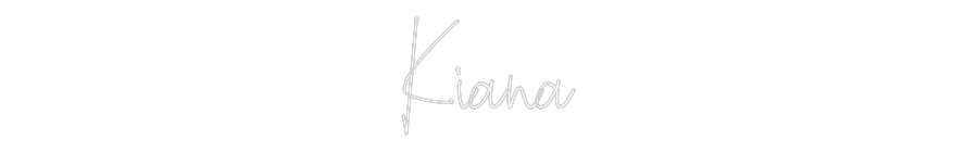 Custom Neon: Kiana