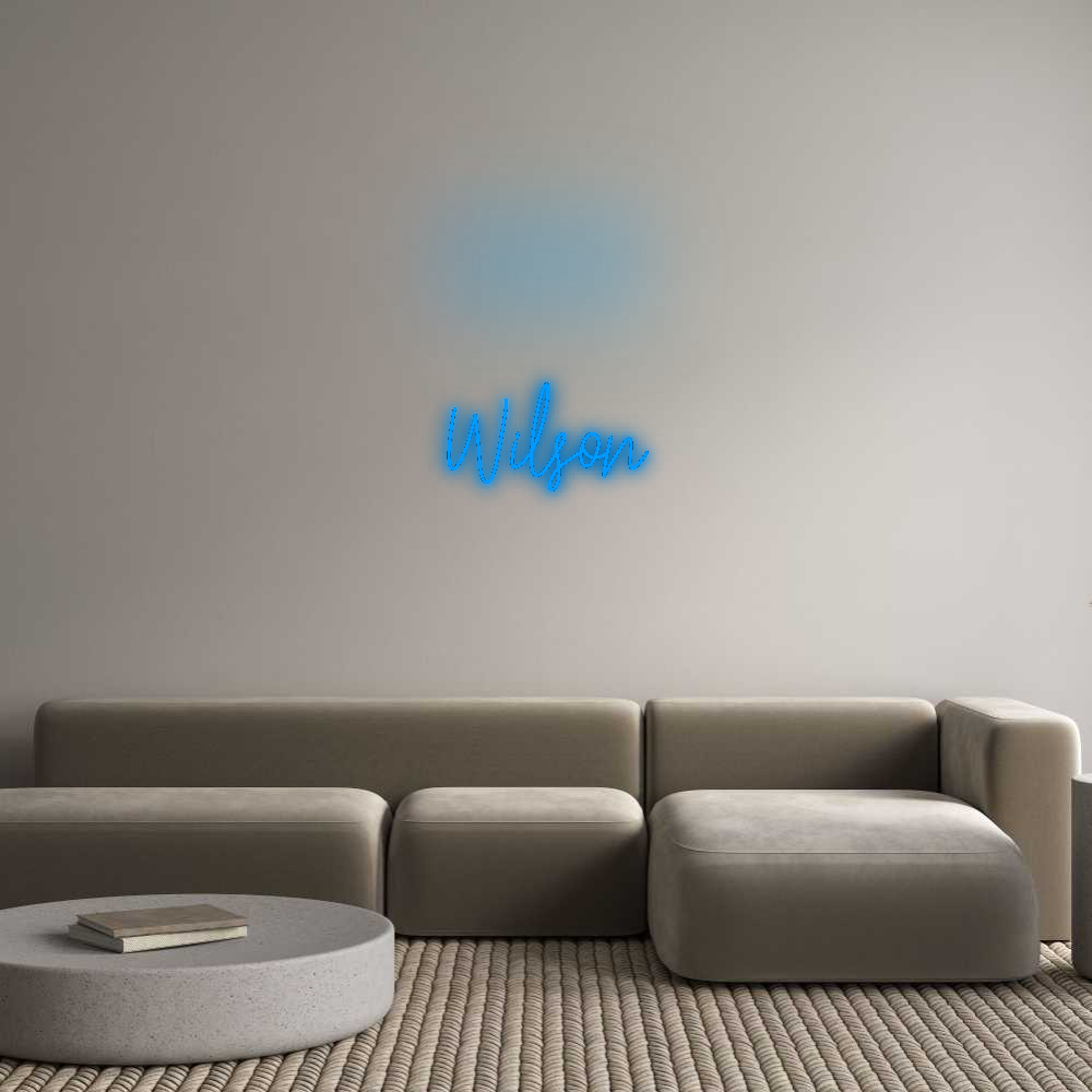 Custom Neon: Wilson