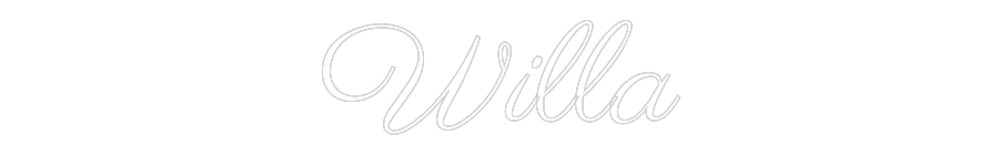 Custom Neon: Willa