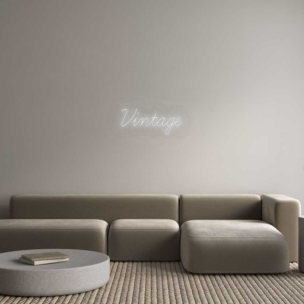 Custom Neon: Vintage