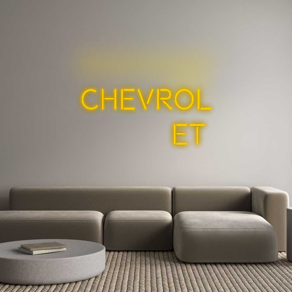Custom Neon: CHEVROL
ET