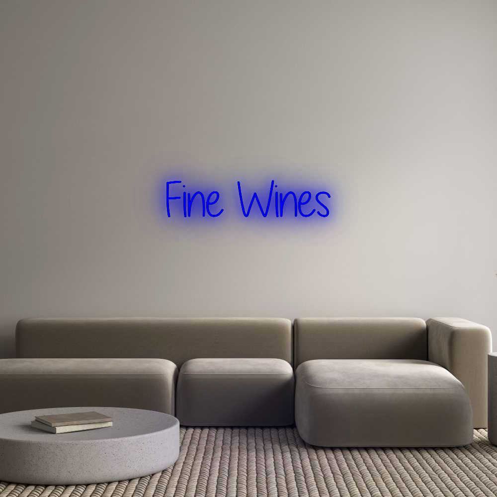 Custom Neon: Fine Wines