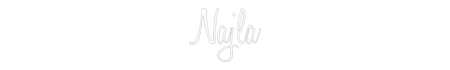 Custom Neon: Najla