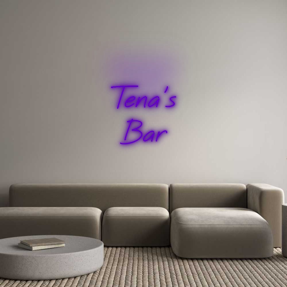 Custom Neon: Tena's
Bar