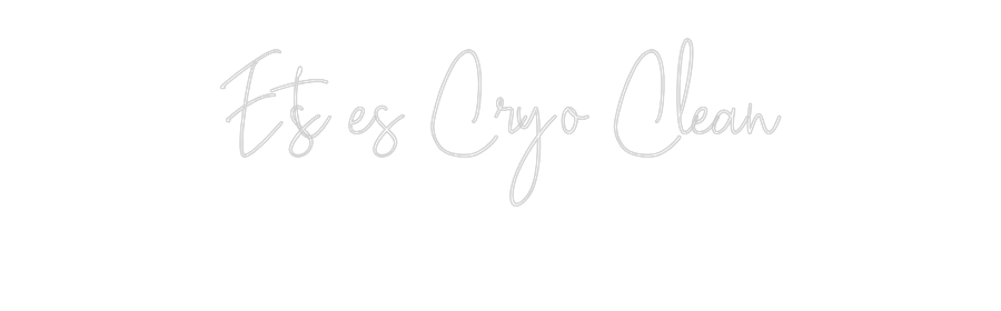 Custom Neon: Estes Cryo Cl...