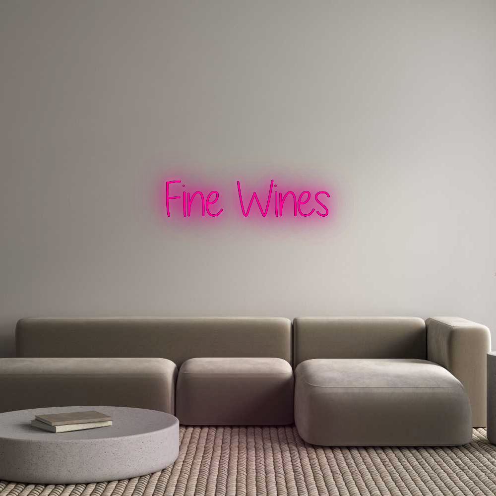 Custom Neon: Fine Wines