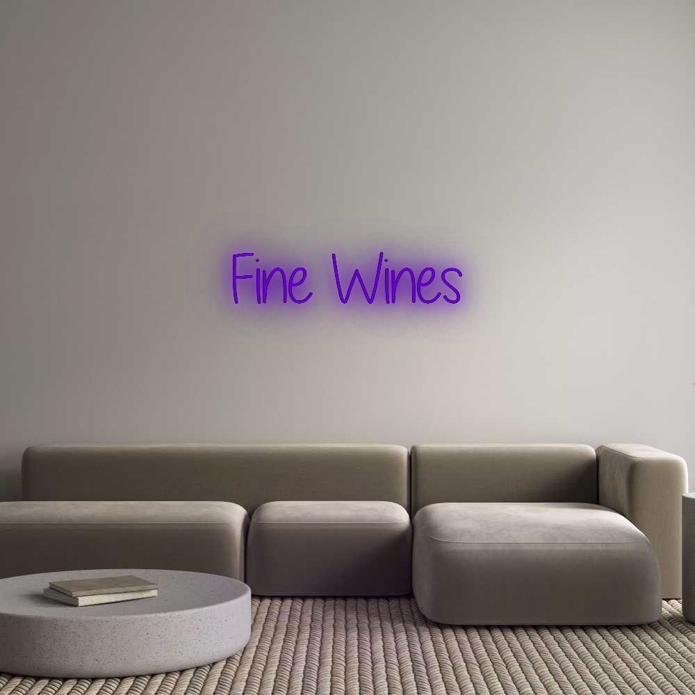 Custom Neon: Fine Wines