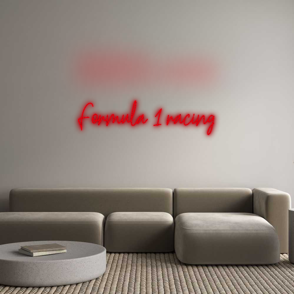 Custom Neon: Formula 1 rac...