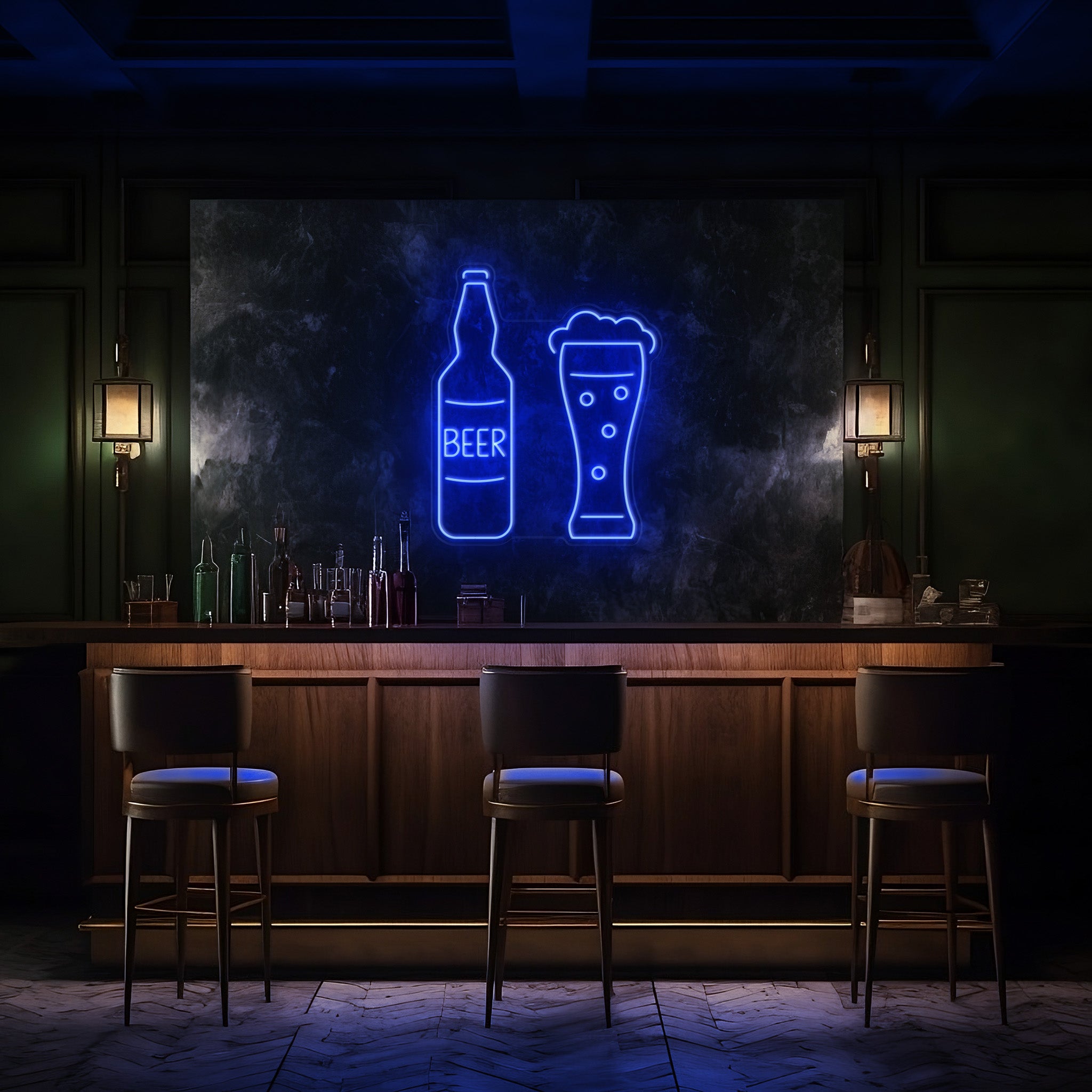 Beer & Schooner LED Neon Sign!
