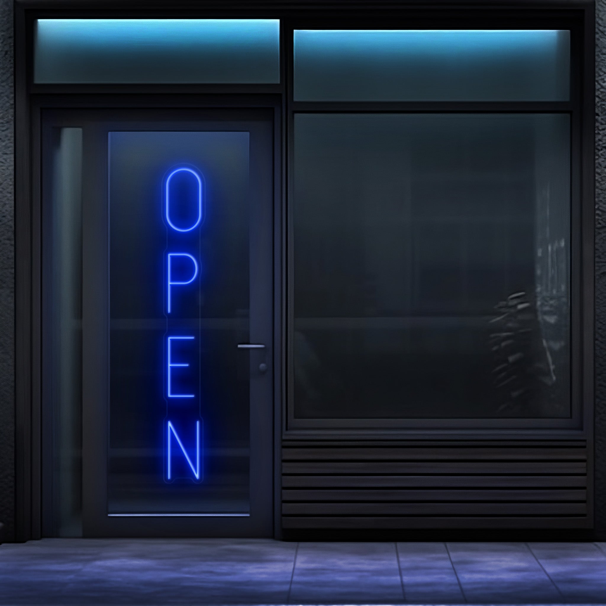 Open Vertical LED Neon Signs!