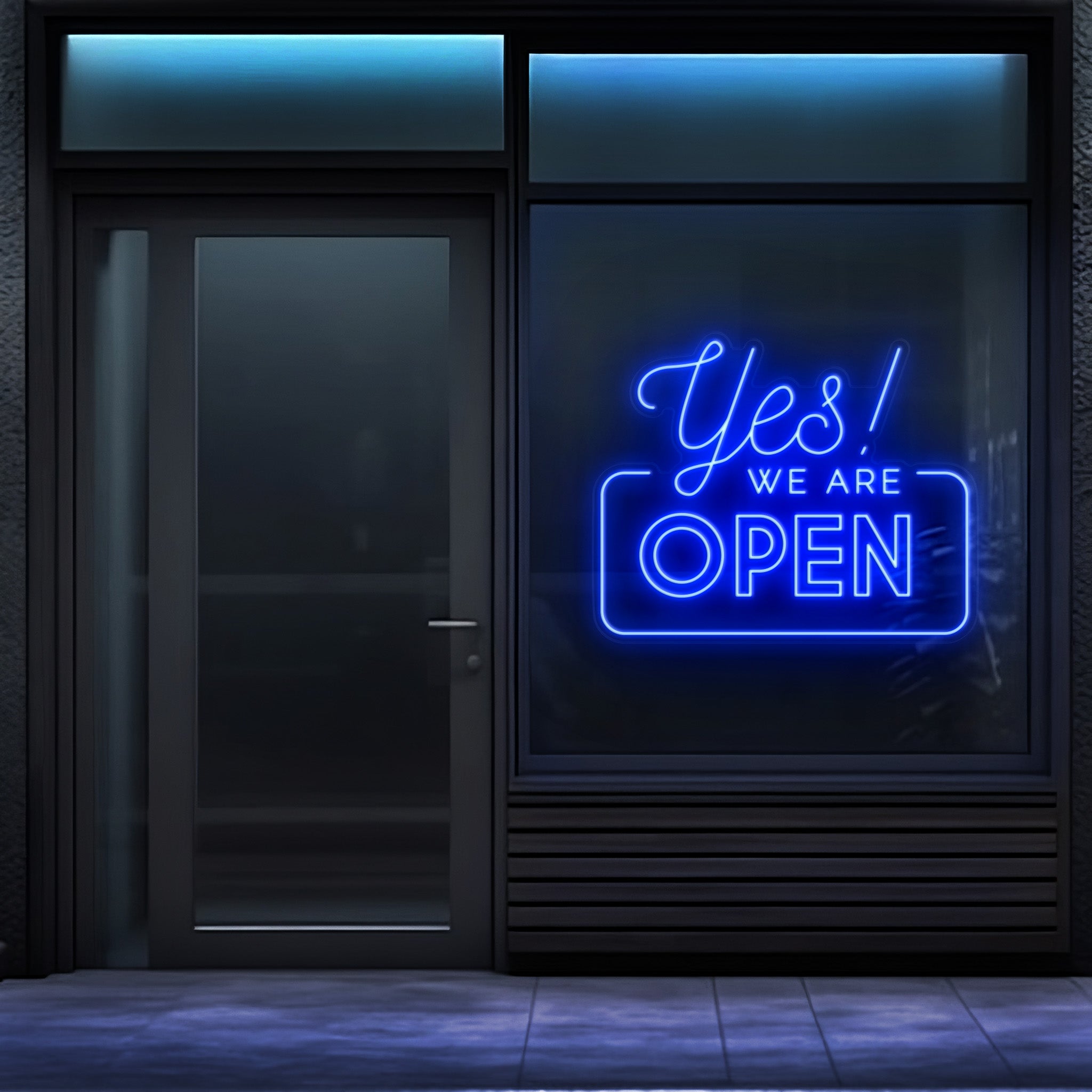Yes We Are Open LED Neon Sign!