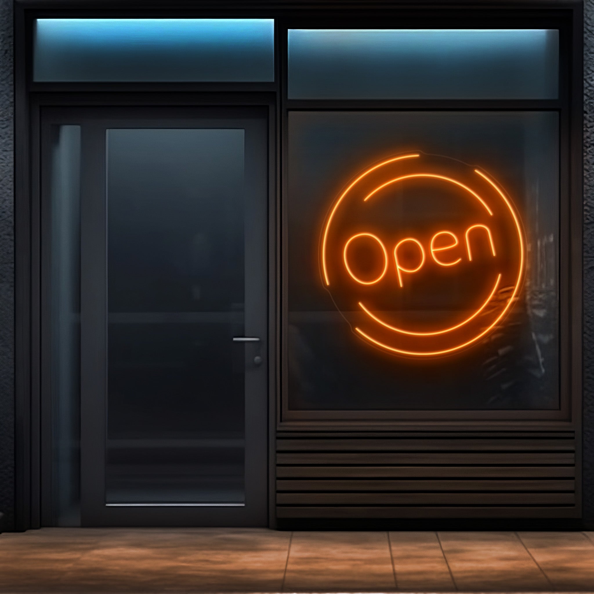 Open Circle LED Neon Sign!