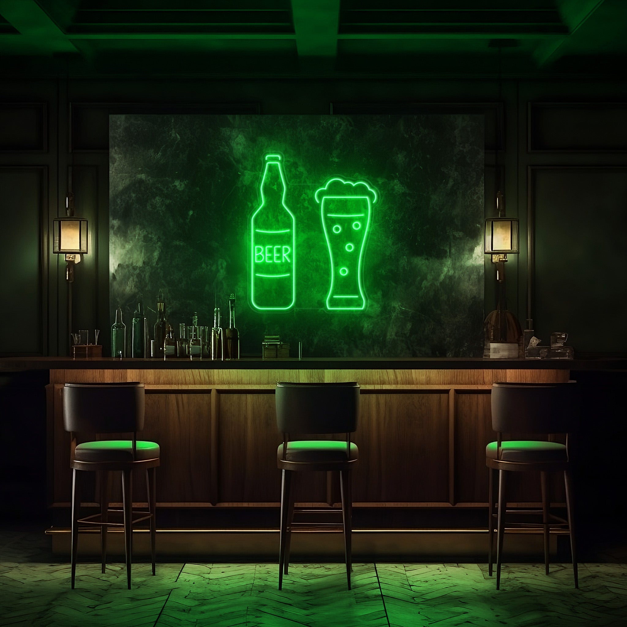 Beer & Schooner LED Neon Sign!