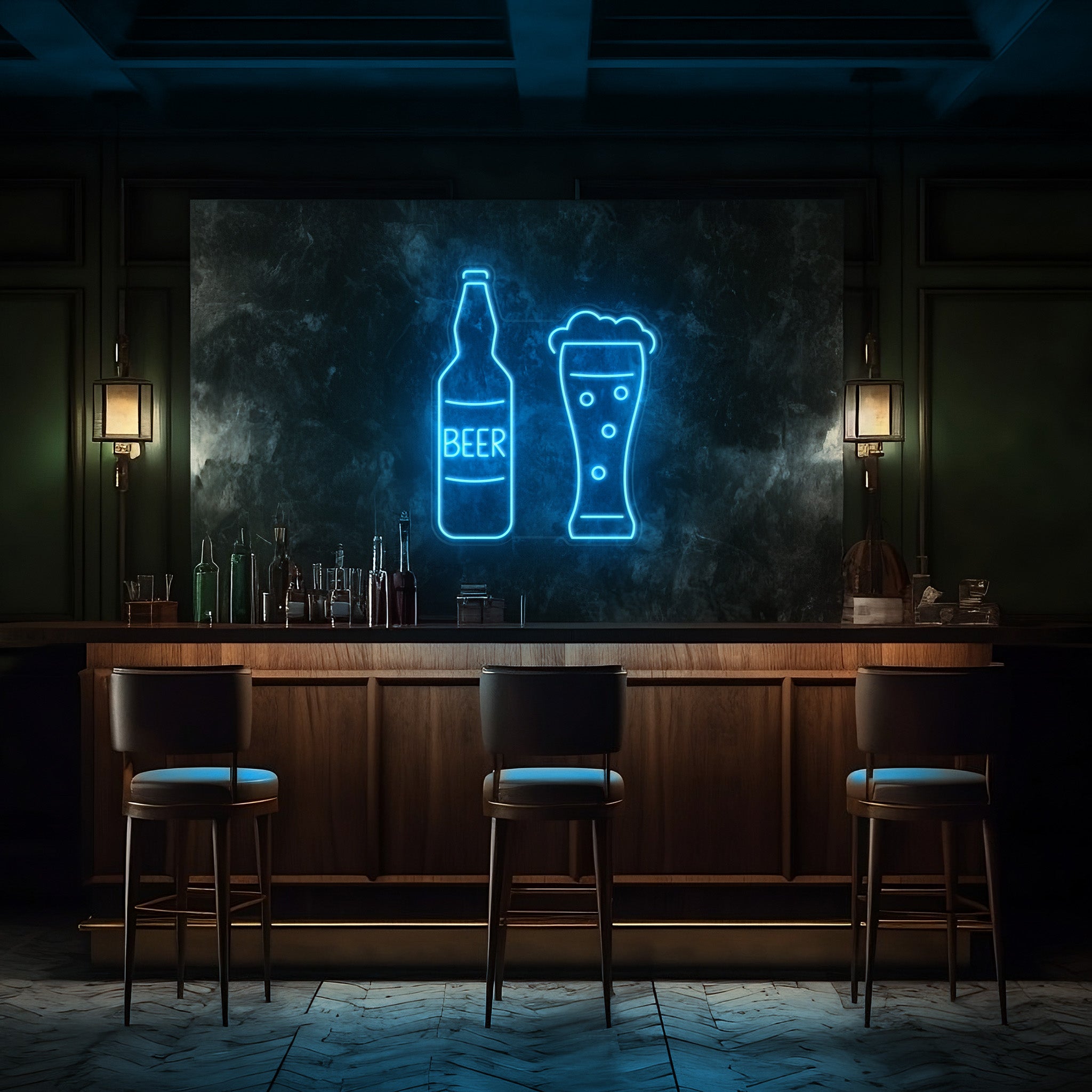 Beer & Schooner LED Neon Sign!