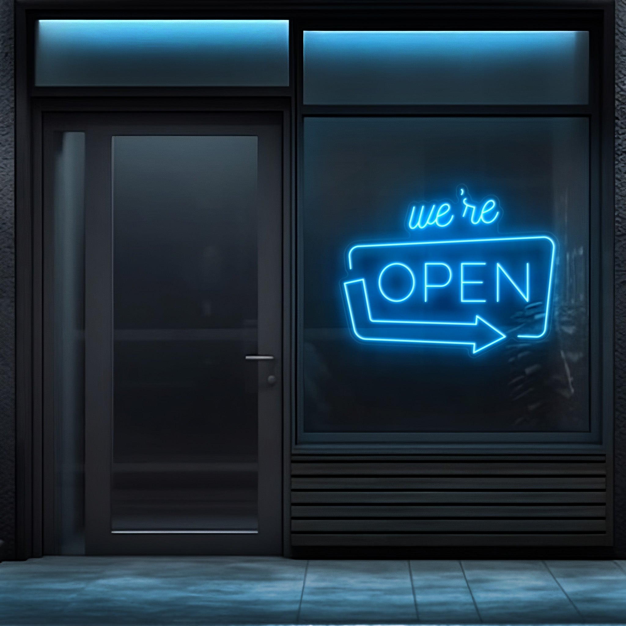 We're Open LED Neon Sign!