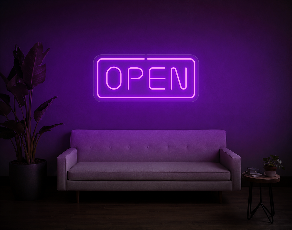 Open LED Neon Sign