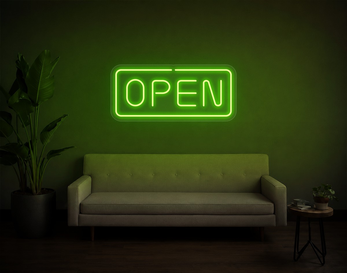 Open LED Neon Sign