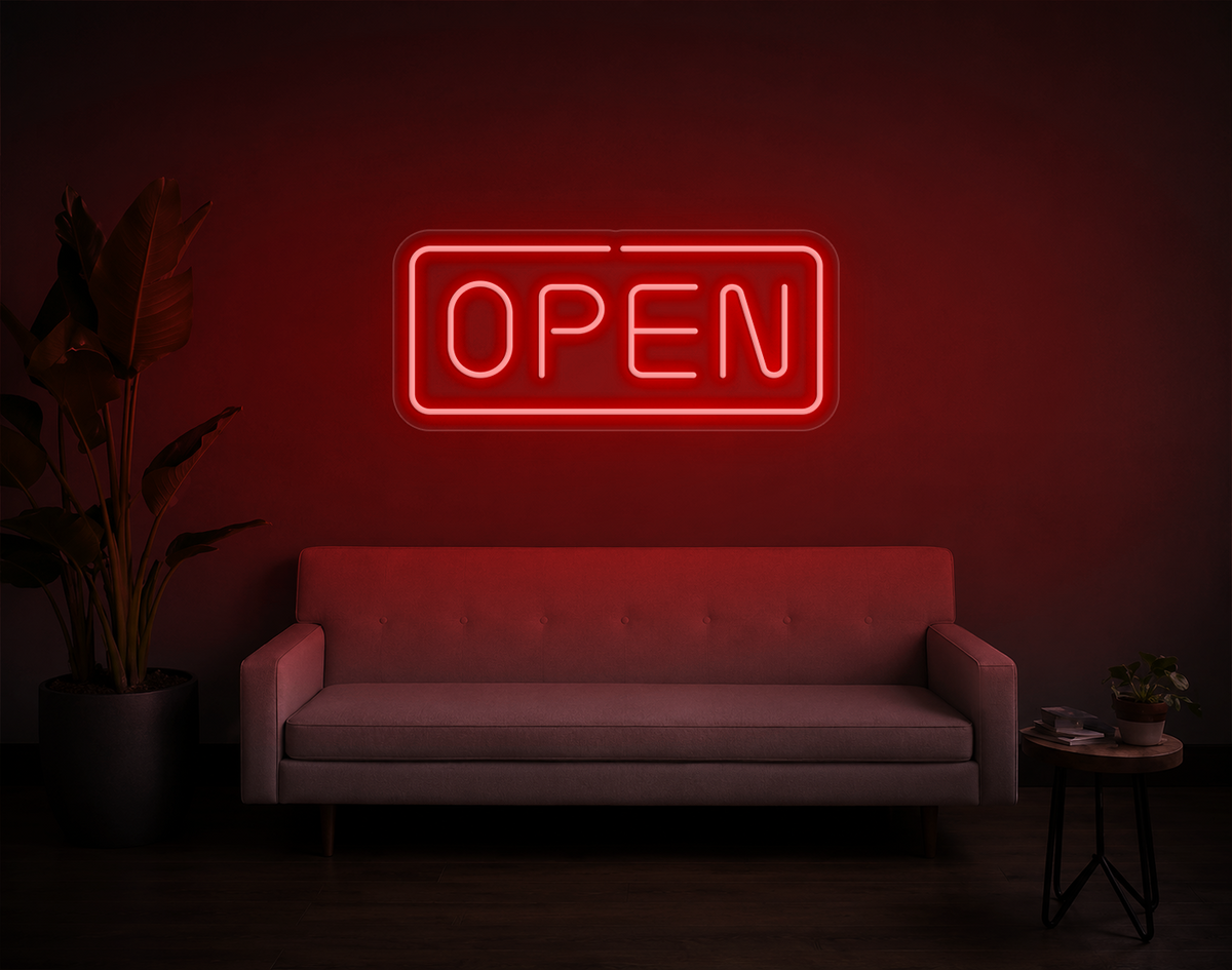 Open LED Neon Sign