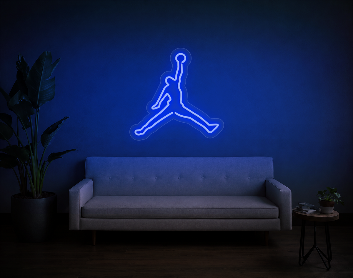 Basketball Jump LED Neon Sign