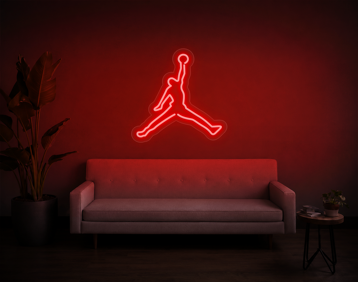 Basketball Jump LED Neon Sign