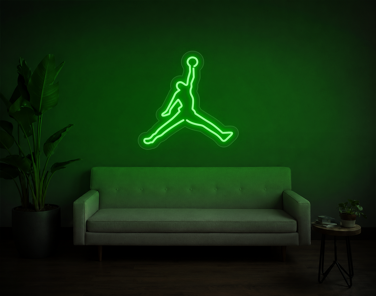 Basketball Jump LED Neon Sign