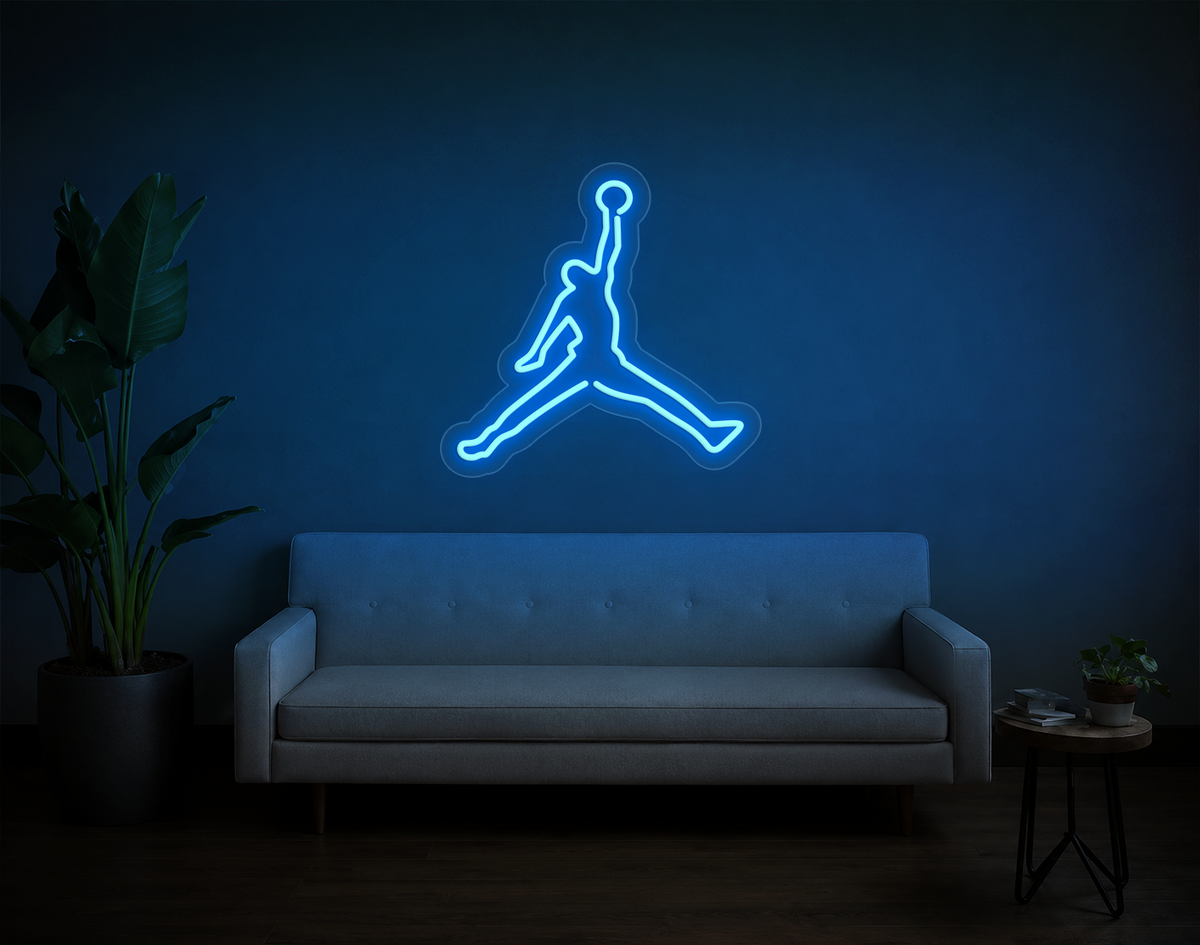 Basketball Jump LED Neon Sign