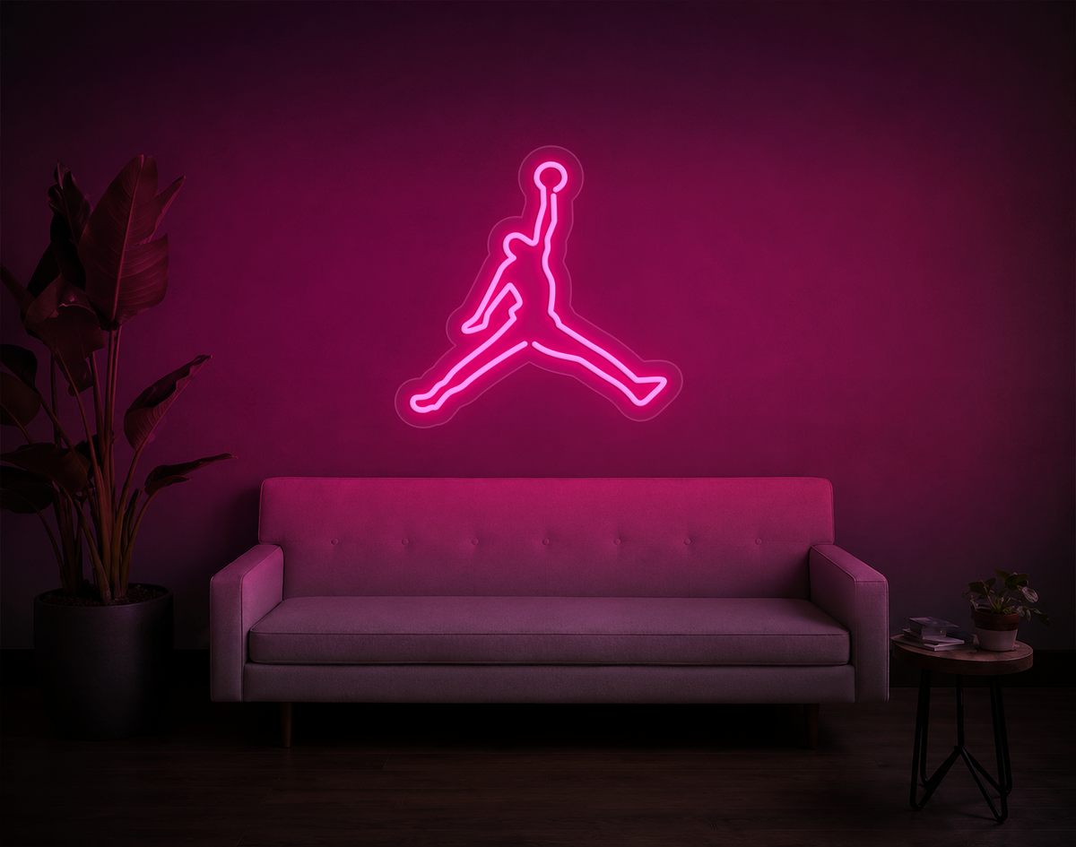 Basketball Jump LED Neon Sign