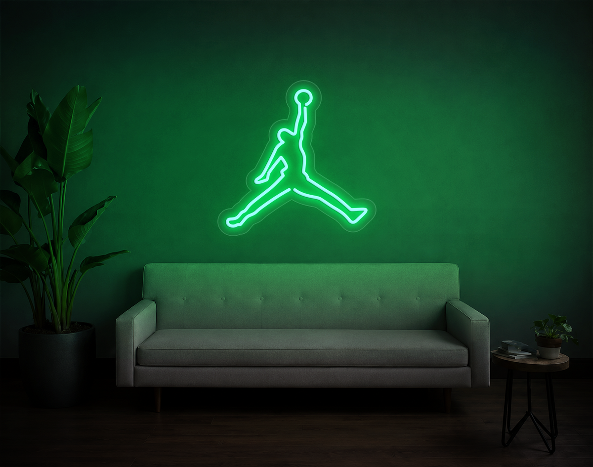 Basketball Jump LED Neon Sign
