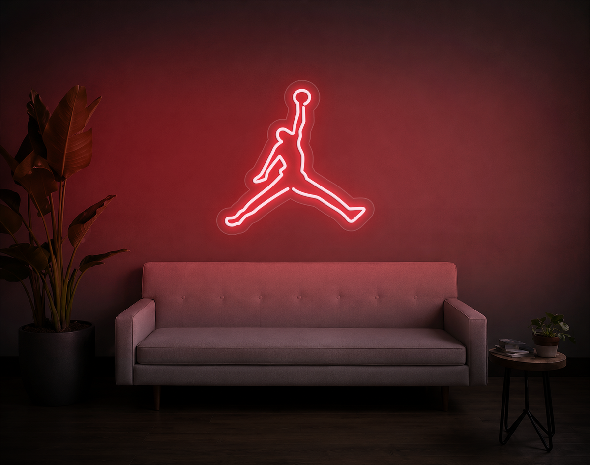 Basketball Jump LED Neon Sign