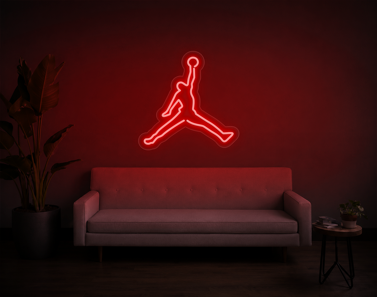 Basketball Jump LED Neon Sign