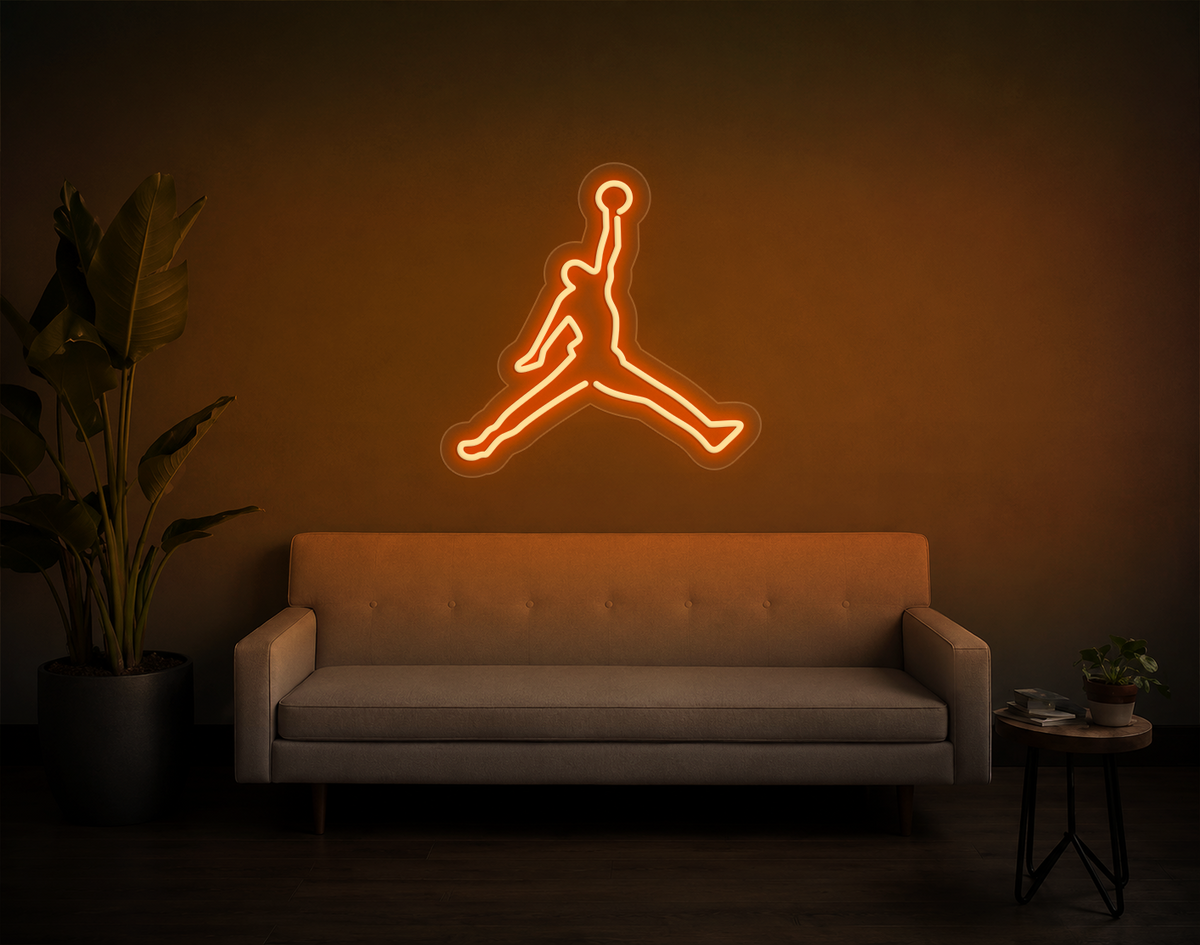 Basketball Jump LED Neon Sign