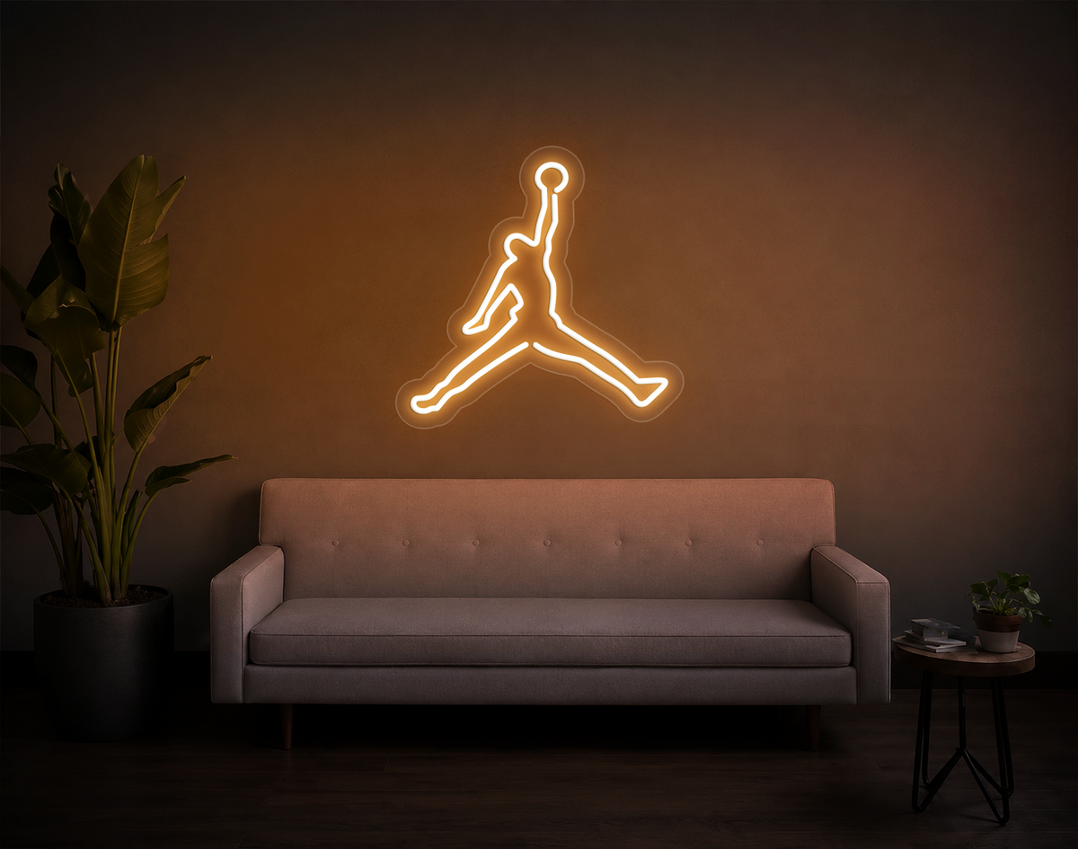Basketball Jump LED Neon Sign