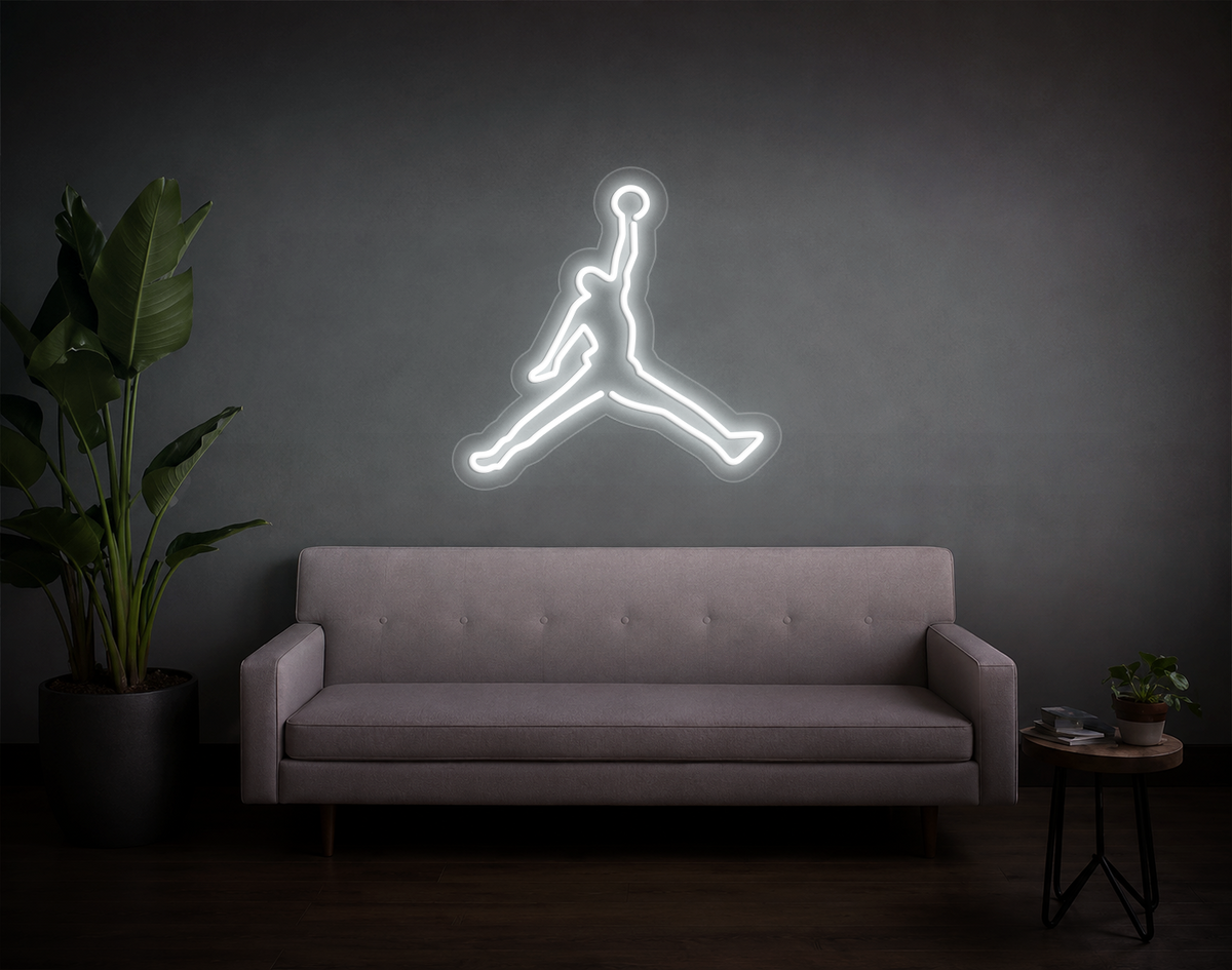 Basketball Jump LED Neon Sign
