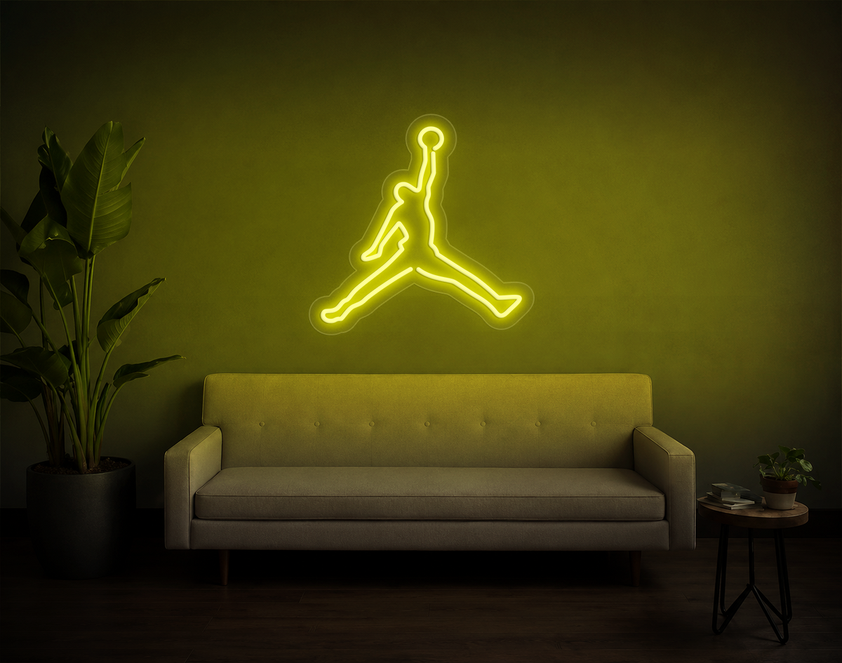 Basketball Jump LED Neon Sign