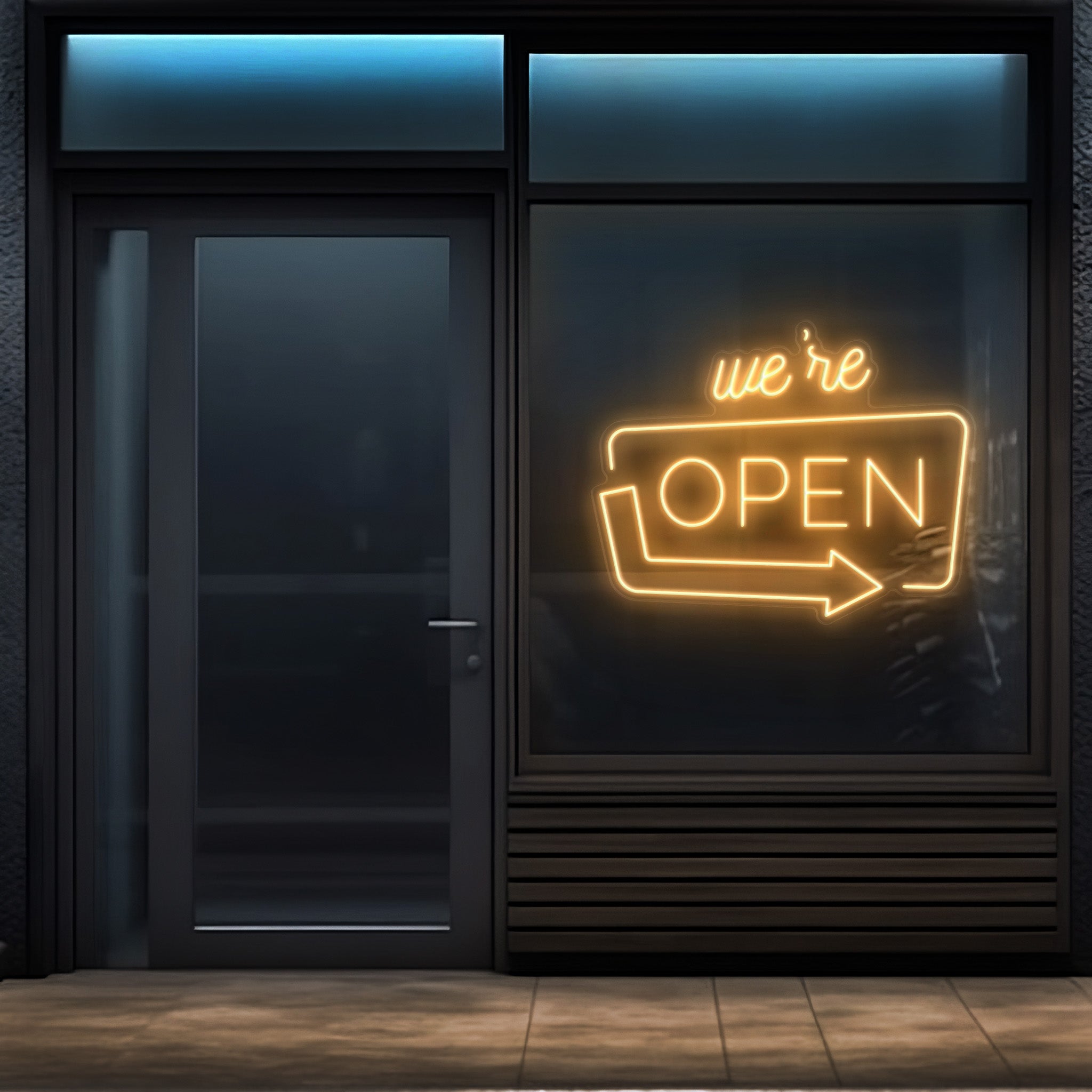We're Open LED Neon Sign!