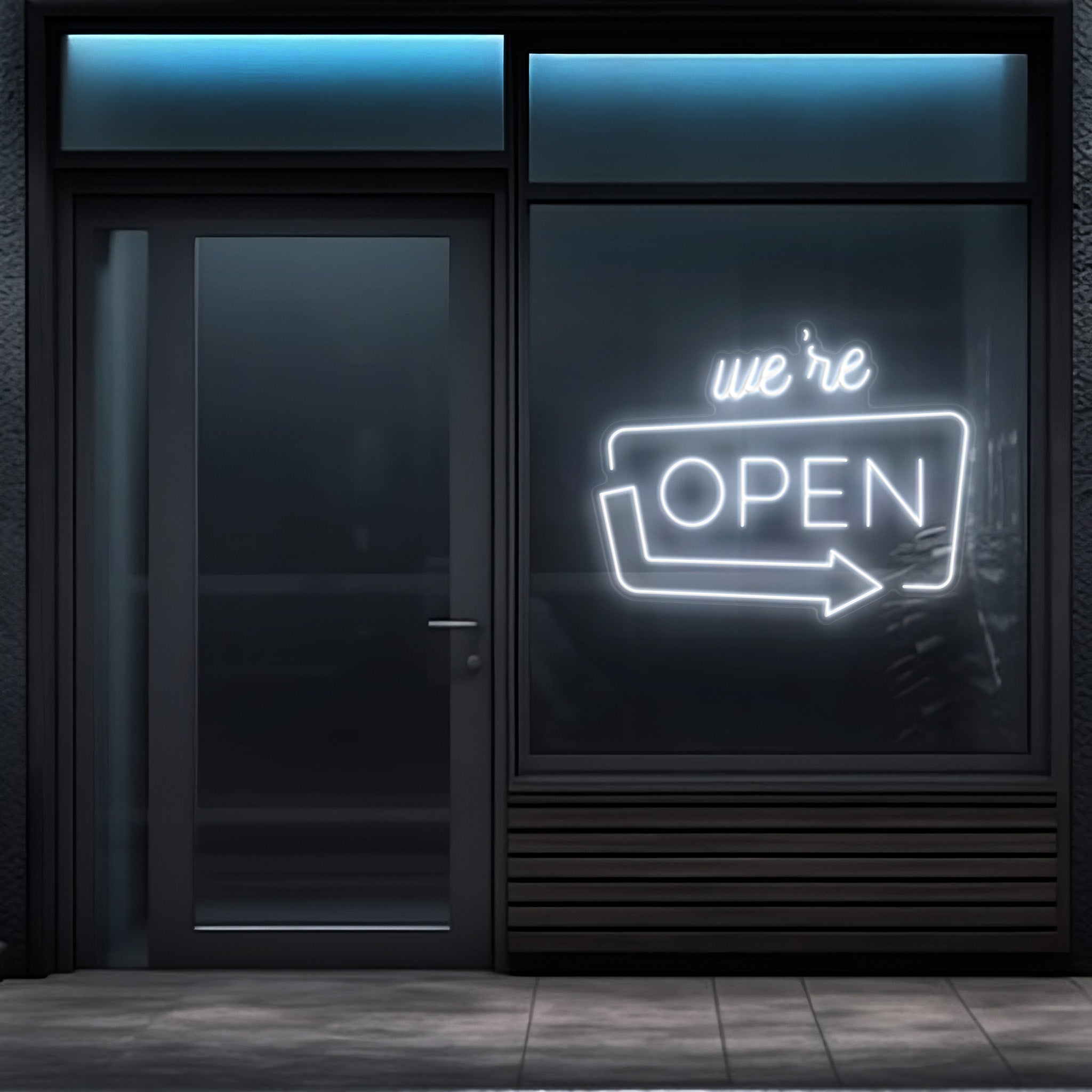 We're Open LED Neon Sign!
