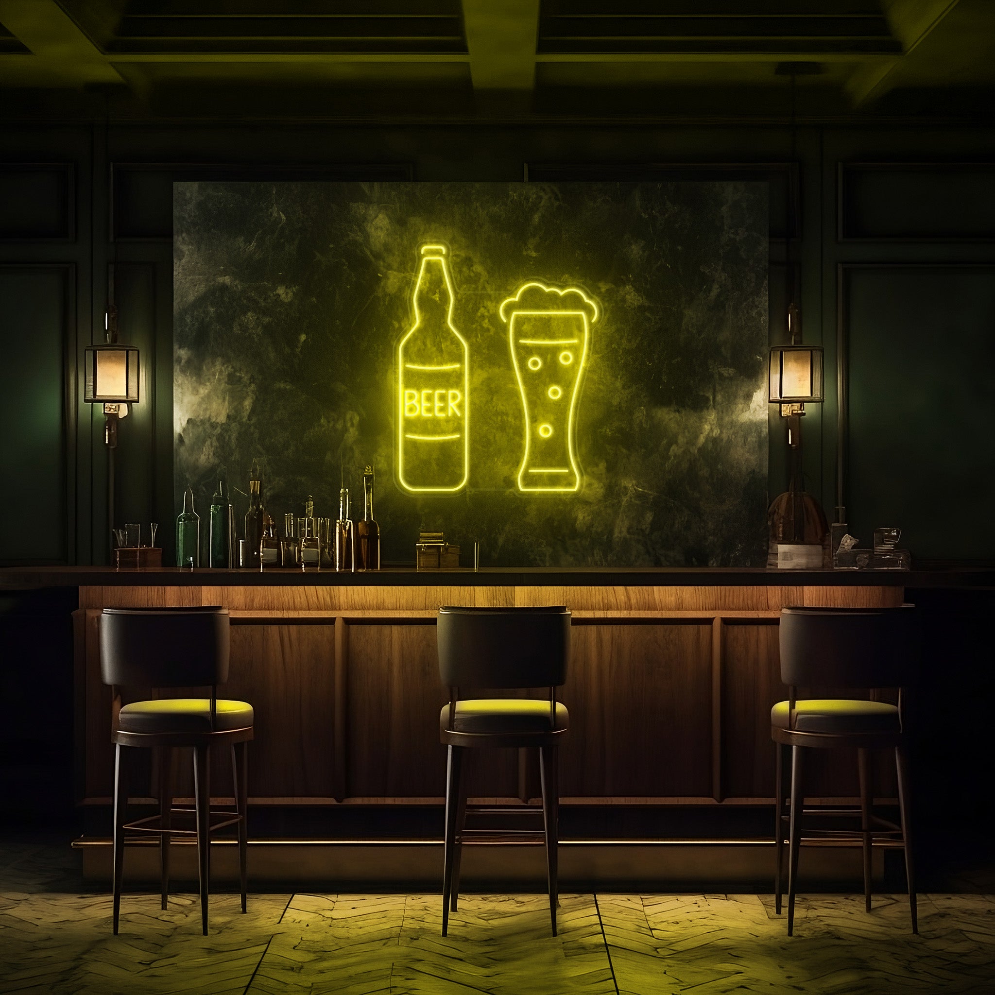 Beer & Schooner LED Neon Sign!