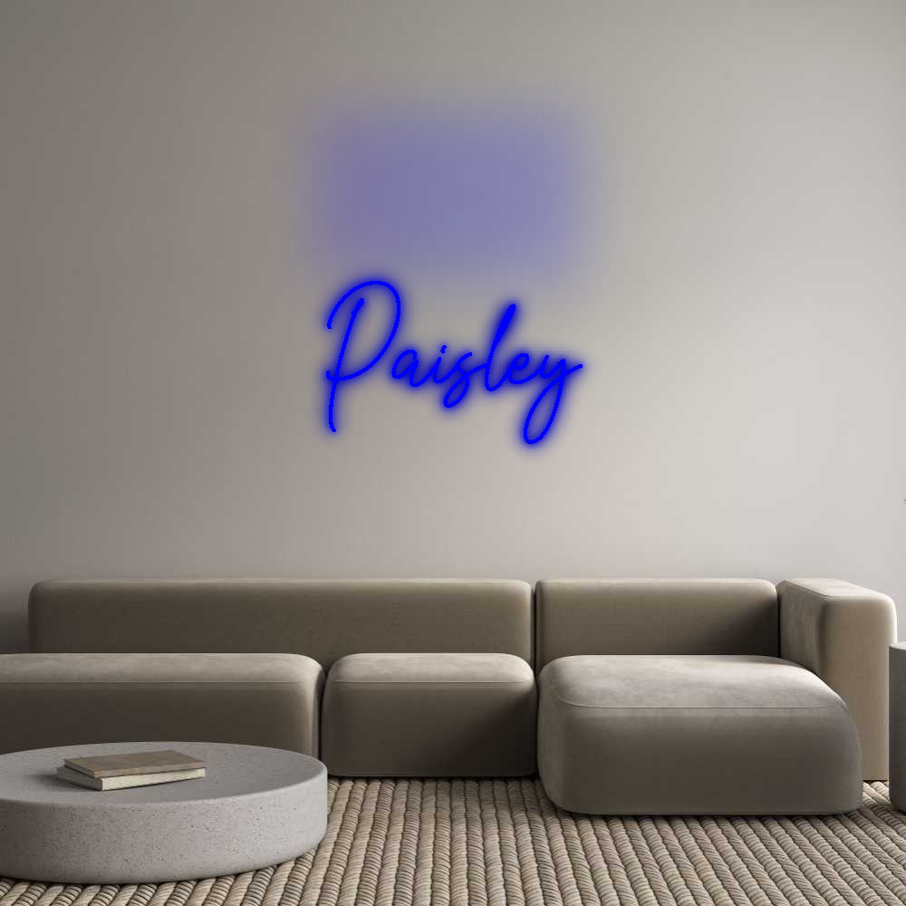 Custom Neon: Paisley
