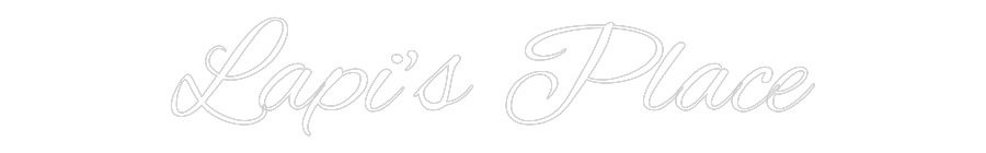 Custom Neon: Lapi’s Place
