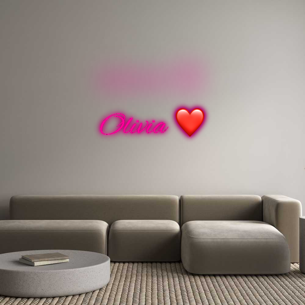 Custom Neon: Olivia ❤️