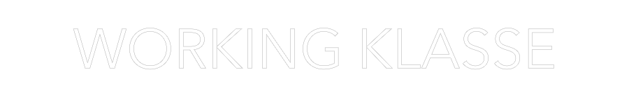 Custom Neon: WORKING KLASSE
