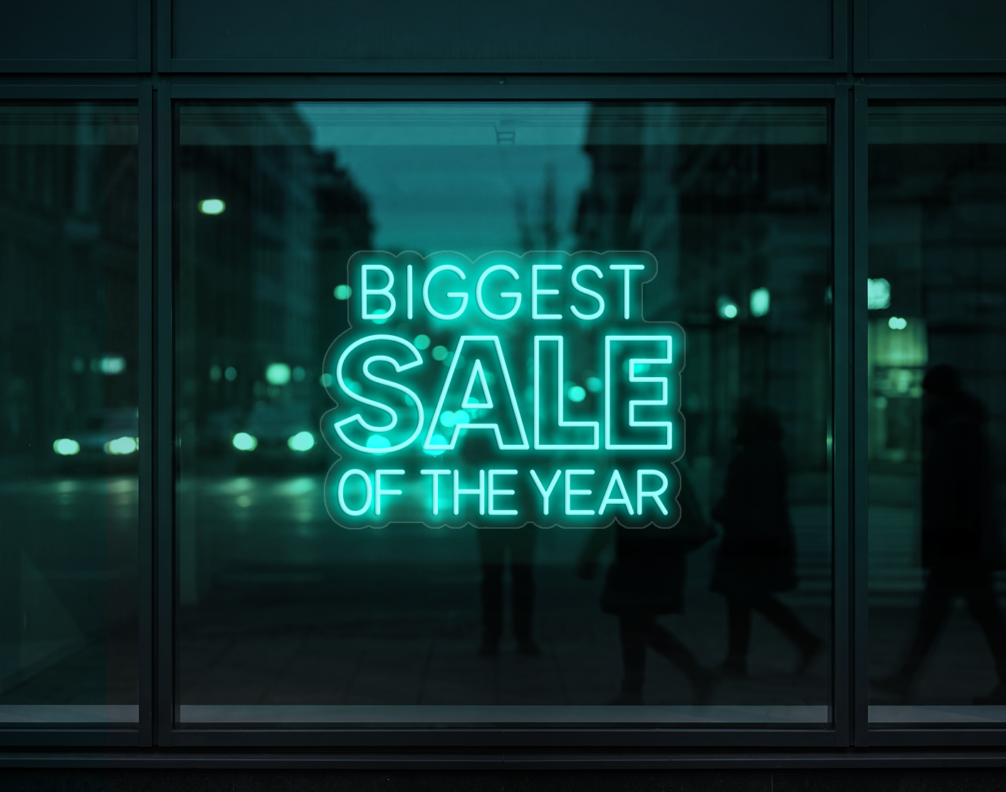 Biggest Sale Of The Year LED Neon Sign - Turquoise