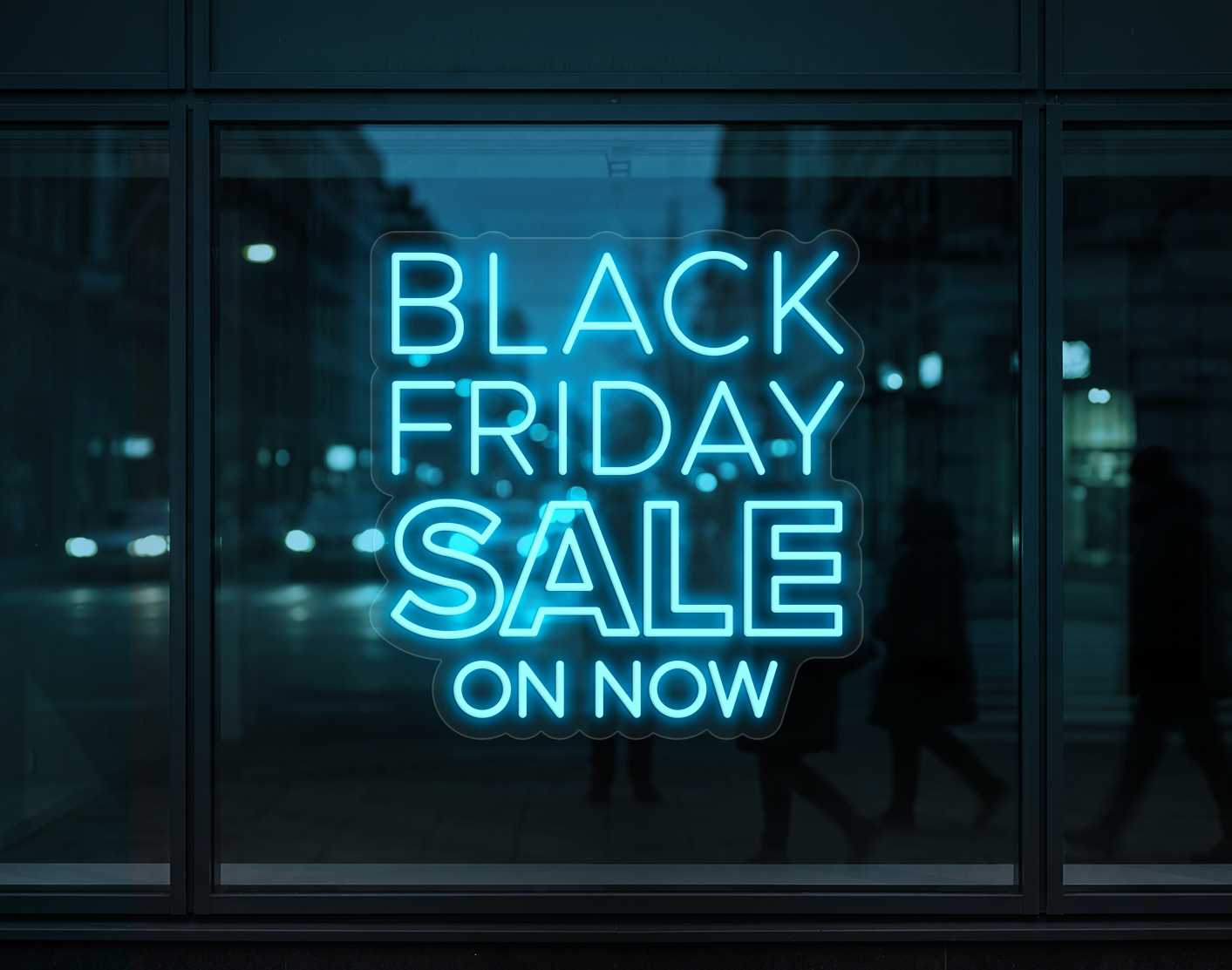 Black Friday Sale On Now LED Neon Sign - Ice Blue