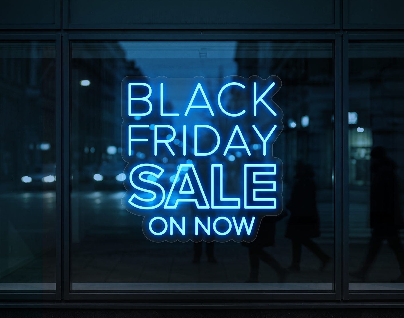 Black Friday Sale On Now LED Neon Sign - Light Blue