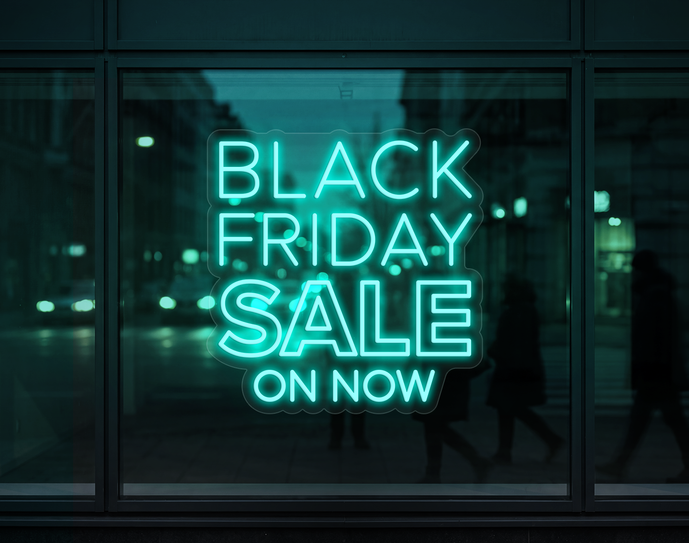 Black Friday Sale On Now LED Neon Sign - Turquoise